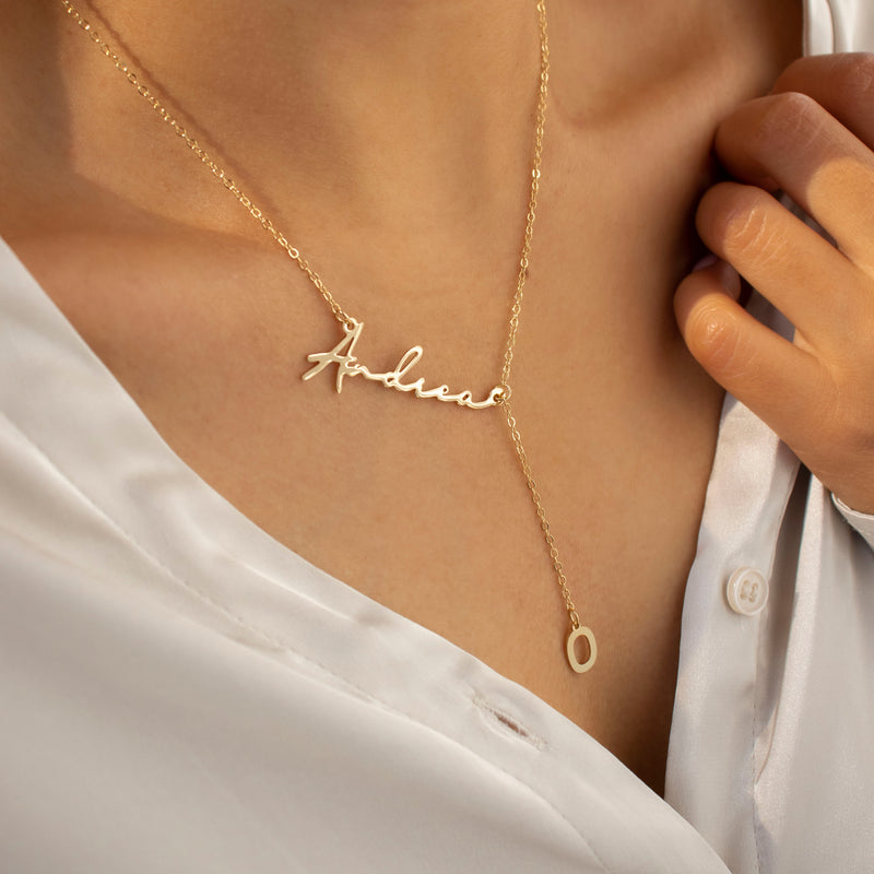Women Fashion Dress Names - Özel Uzun Paslanmaz Çelik Kolye Zarif