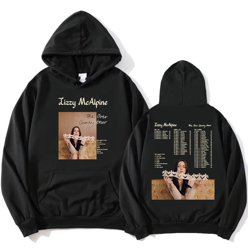 Women Fashion Over The Years - Over Country Tour Lizzy MCalpine Kapüşonlu