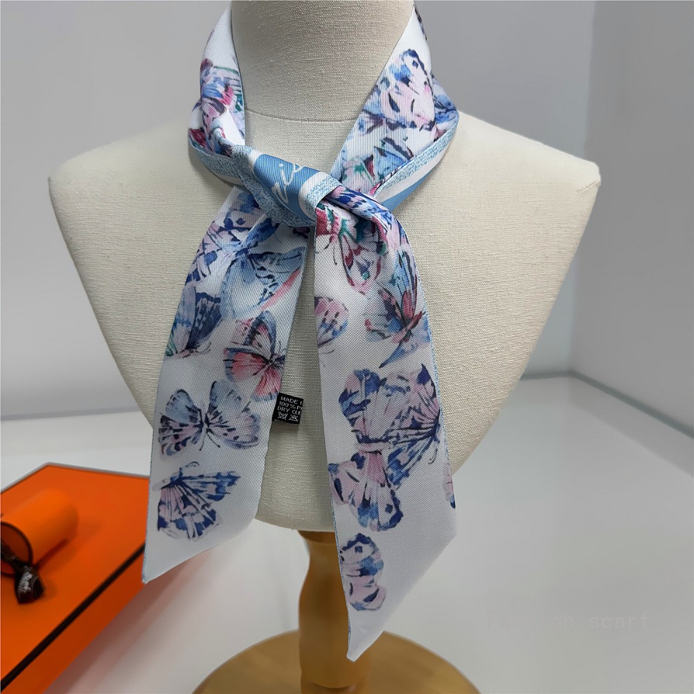 Hafif Çiçek Eşarp Kadın Yaz Ak - Women Fashion Necktie incelemesi ve fiyatı