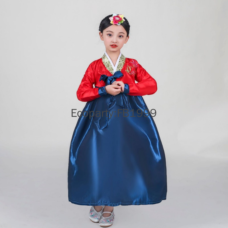 4 Renk Kızlar Hanbok Elbise Ko - Women'S Fashion Korea incelemesi ve fiyatı