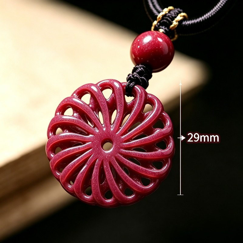 Moda Kırmızı Cinnabar Yeşim Ta - Women'S Fashion Jewellery incelemesi ve fiyatı